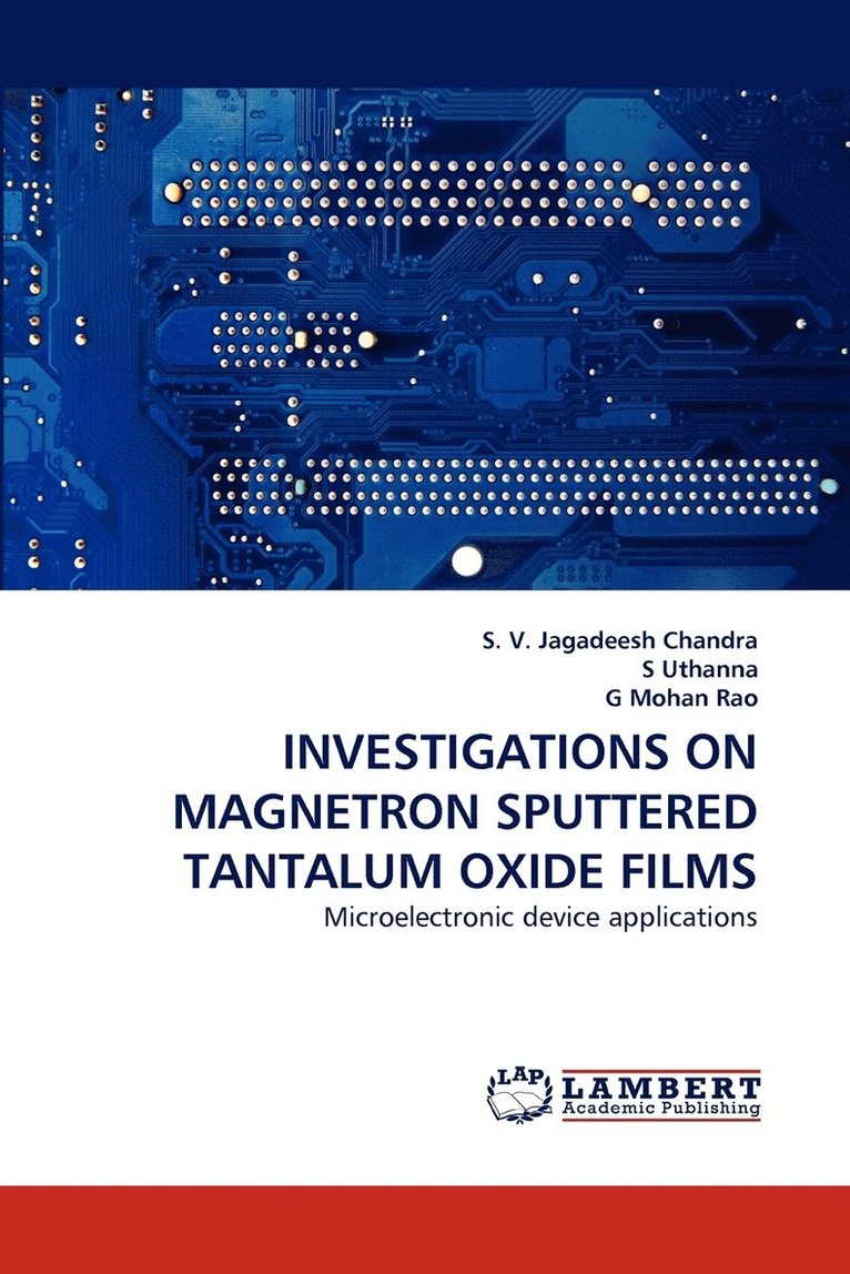 Investigations on Magnetron Sputtered Tantalum Oxide Films 1
