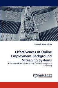 bokomslag Effectiveness of Online Employment Background Screening Systems