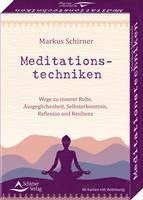 bokomslag Meditationstechniken- Wege zu innerer Ruhe, Ausgeglichenheit, Selbsterkenntnis, Reflexion und Resilienz