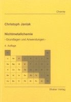 Nichtmetallchemie 1