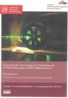 bokomslag Experimentelle Untersuchung der Umströmung und des Wärmeübergangs an PKW-Scheibenbremsen