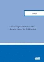 bokomslag Geschlechtsspezifische Gewalt in der deutschen Literatur des 18. Jahrhunderts