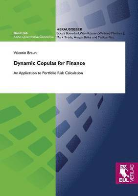 Valentin Braun - Dynamic Copulas for Finance, Häftad