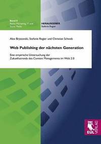 bokomslag Web Publishing der nachsten Generation