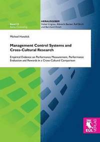 bokomslag Management Control Systems and Cross-Cultural Research