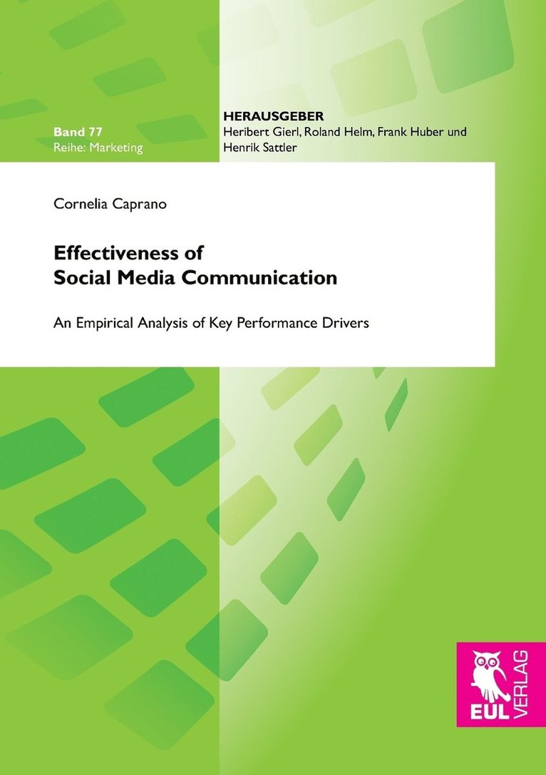 Effectiveness of Social Media Communication 1