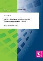 bokomslag Third-Order Risk Preferences and Cumulative Prospect Theory