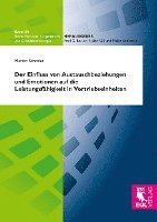 Der Einfluss von Austauschbeziehungen und Emotionen auf die Leistungsfähigkeit in Vertriebseinheiten 1