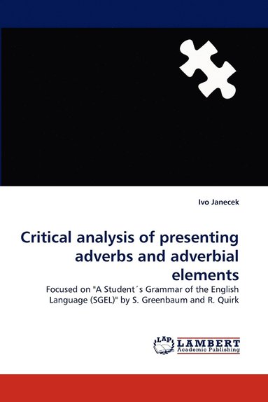 bokomslag Critical analysis of presenting adverbs and adverbial elements
