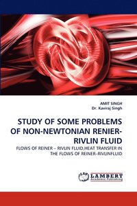 bokomslag Study of Some Problems of Non-Newtonian Renier-Rivlin Fluid