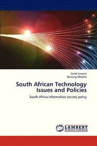 bokomslag South African Technology Issues and Policies