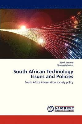 bokomslag South African Technology Issues and Policies