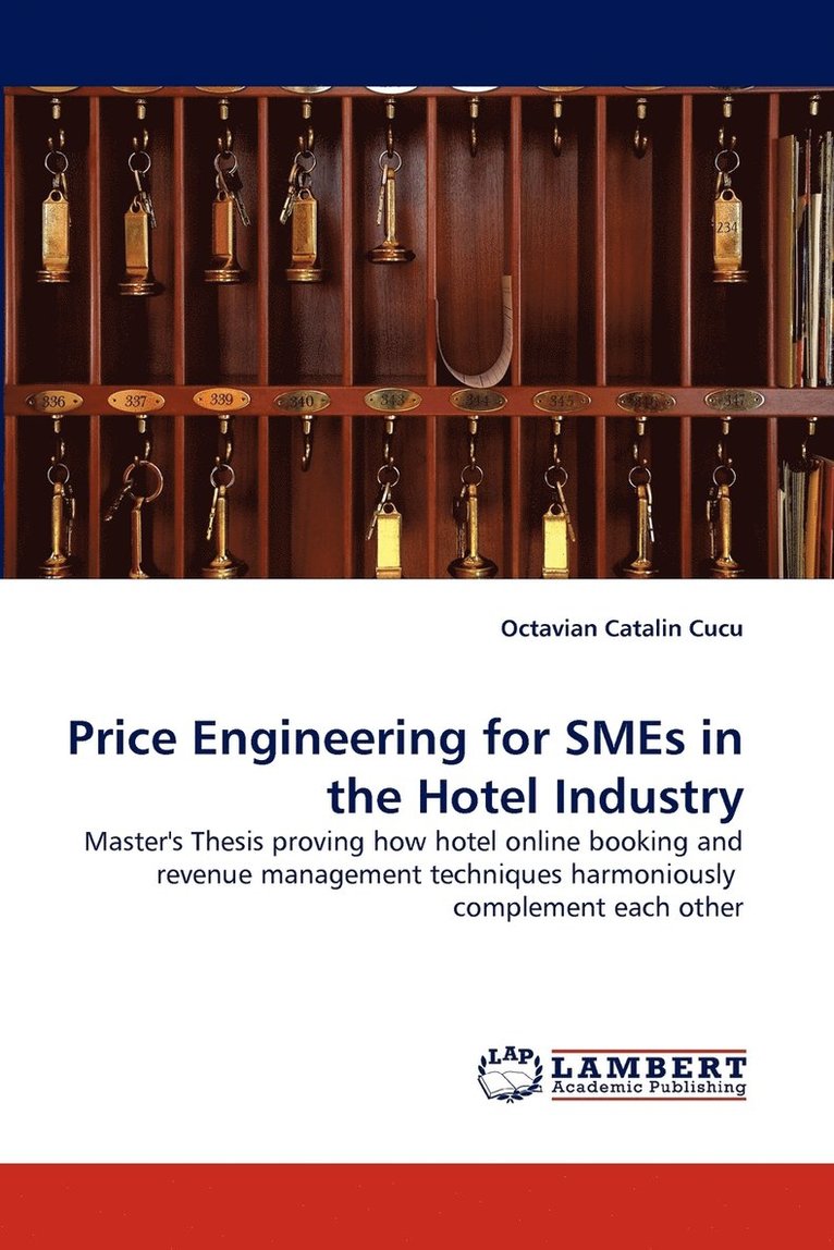 Price Engineering for Smes in the Hotel Industry 1