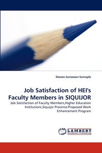 bokomslag Job Satisfaction of Hei's Faculty Members in Siquijor