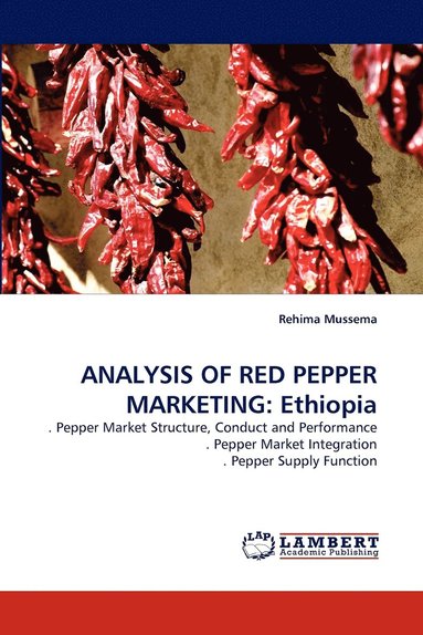 bokomslag Analysis of Red Pepper Marketing