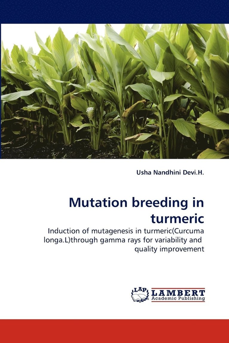 Mutation breeding in turmeric 1