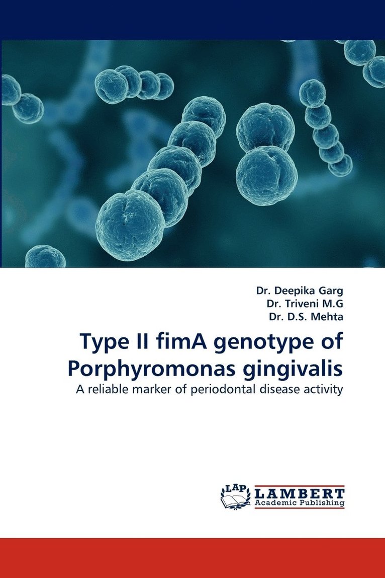 Type II fimA genotype of Porphyromonas gingivalis 1