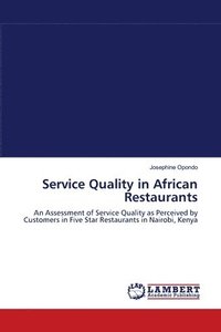 bokomslag Service Quality in African Restaurants