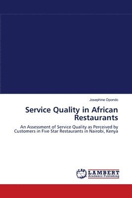 Service Quality in African Restaurants 1