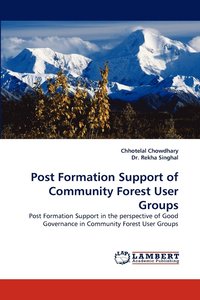 bokomslag Post Formation Support of Community Forest User Groups