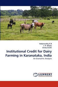 bokomslag Institutional Credit for Dairy Farming in Karanataka, India