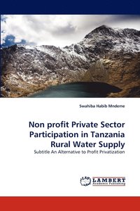 bokomslag Non Profit Private Sector Participation in Tanzania Rural Water Supply