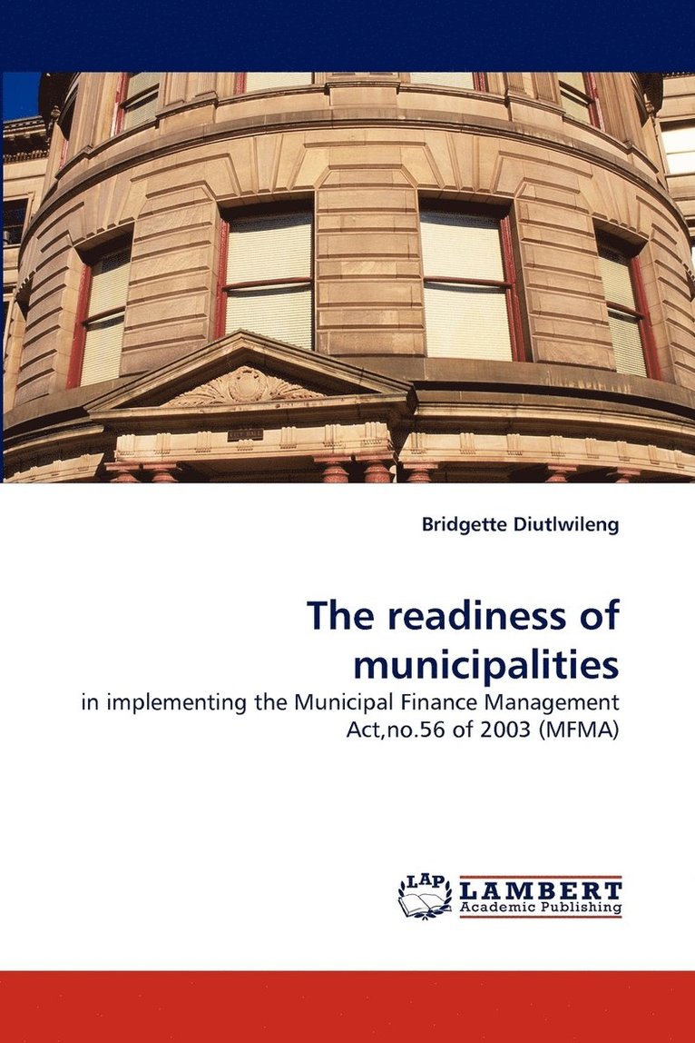 The readiness of municipalities 1
