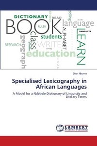 bokomslag Specialised Lexicography in African Languages