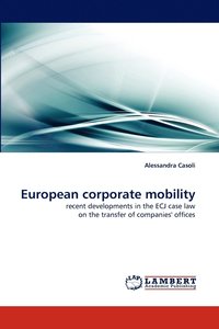 bokomslag European corporate mobility