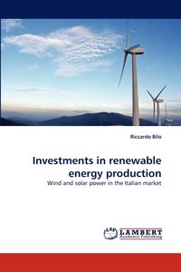 bokomslag Investments in Renewable Energy Production