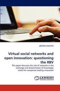 bokomslag Virtual Social Networks and Open Innovation
