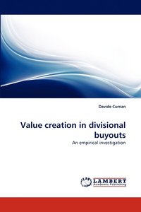 bokomslag Value Creation in Divisional Buyouts