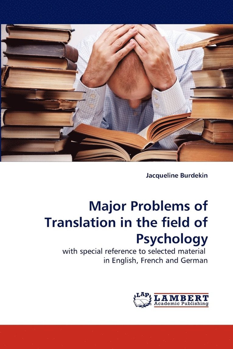 Major Problems of Translation in the field of Psychology 1