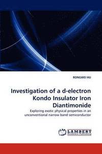 bokomslag Investigation of a d-electron Kondo Insulator Iron Diantimonide