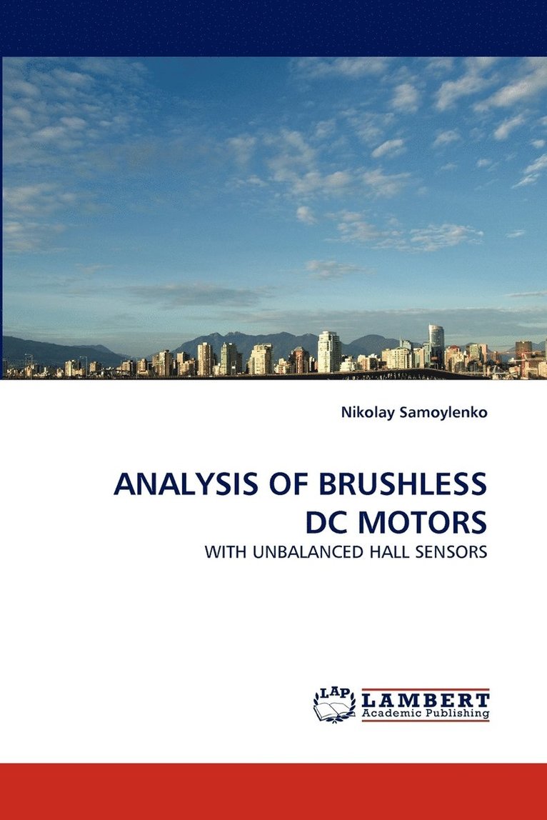 Nikolay Samoylenko - Analysis of Brushless DC Motors, Häftad