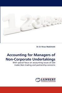 bokomslag Accounting for Managers of Non-Corporate Undertakings