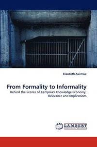 bokomslag From Formality to Informality