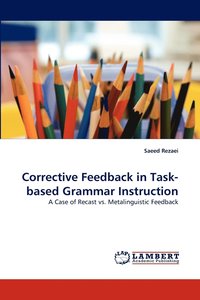 bokomslag Corrective Feedback in Task-based Grammar Instruction