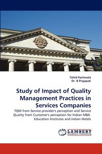 bokomslag Study of Impact of Quality Management Practices in Services Companies