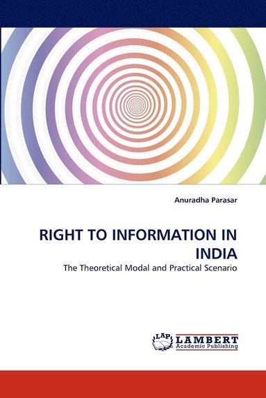 bokomslag Right to Information in India