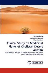 bokomslag Clinical Study on Medicinal Plants of Cholistan Desert Pakistan