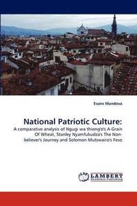 bokomslag National Patriotic Culture