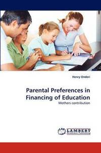 bokomslag Parental Preferences in Financing of Education