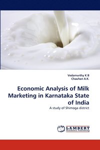 bokomslag Economic Analysis of Milk Marketing in Karnataka State of India