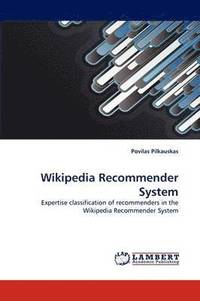 bokomslag Wikipedia Recommender System
