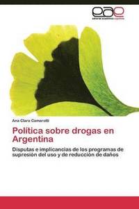 bokomslag Poltica sobre drogas en Argentina