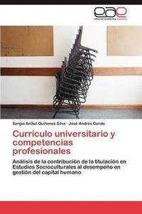 bokomslag Curriculo Universitario y Competencias Profesionales