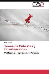 bokomslag Teora de Subastas y Privatizaciones