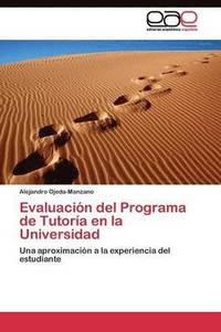 bokomslag Evaluacin del Programa de Tutora en la Universidad