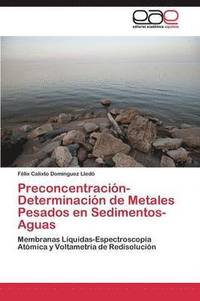 bokomslag Preconcentracin-Determinacin de Metales Pesados en Sedimentos-Aguas